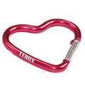 Heart Shape Aluminum Carabiners